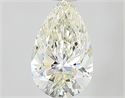 Natural Diamond 0.47 Carats, Pear with  Cut, K Color, VVS2 Clarity and Certified by GIA