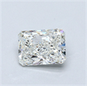 Diamante Natural 1.70 quilates, Radiante , Color I, claridad SI2 y certificado GIA