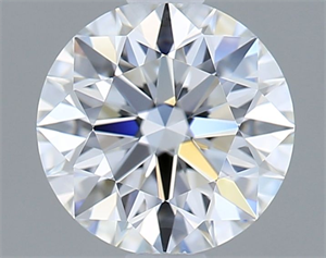 Picture of Lab Grown Diamond 1.01 Carats, Round with Excellent Cut, F Color, IF Clarity and Certified by IGI