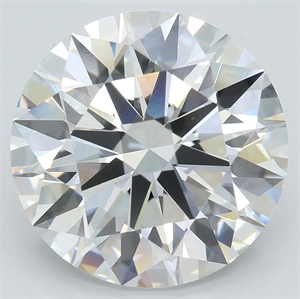 Picture of Lab Grown Diamond 6.19 Carats, Round with Ideal Cut, E Color, VVS2 Clarity and Certified by IGI