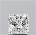 Natural Diamond 1.51 Carats, Princess with  Cut, G Color, VS1 Clarity and Certified by GIA