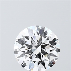 Picture of Lab Grown Diamond 1.50 Carats, Round with Ideal Cut, D Color, VVS2 Clarity and Certified by IGI