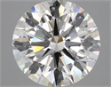 Del inventario de diamantes de laboratorio, 3.08 quilates, Redondo , Color H, claridad VS1 y certificado IGI