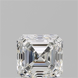 Picture of Natural Diamond 1.01 Carats, Asscher with  Cut, H Color, VS1 Clarity and Certified by GIA
