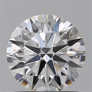 Picture of Lab Grown Diamond 1.01 Carats, Round with Ideal Cut, D Color, VVS1 Clarity and Certified by IGI