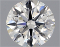 Diamante Natural 0.50 quilates, Redondo , Color H, claridad VVS1 y certificado GIA