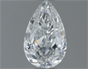 Natural Diamond 0.70 Carats, Pear with  Cut, G Color, SI2 Clarity and Certified by GIA