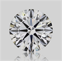 Natural Diamond 1.60 Carats, Round with Excellent Cut, G Color, IF Clarity and Certified by GIA