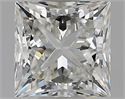 Natural Diamond 1.20 Carats, Princess with  Cut, H Color, VS1 Clarity and Certified by GIA