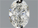 Diamante Natural 0.40 quilates, Ovalado , Color G, claridad VVS1 y certificado GIA