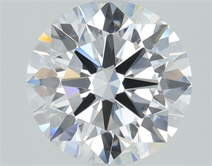 Picture of Lab Grown Diamond 1.06 Carats, Round with Ideal Cut, D Color, VS1 Clarity and Certified by IGI