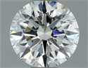 Natural Diamond 1.20 Carats, Round with Excellent Cut, I Color, VS1 Clarity and Certified by IGI