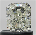 Natural Diamond 0.70 Carats, Radiant with  Cut, M Color, VVS2 Clarity and Certified by GIA