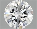 Del inventario de diamantes de laboratorio, 2.05 quilates, Redondo , Color F, claridad VVS2 y certificado IGI
