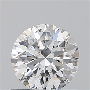 Foto Diamante Natural 0.50 quilates, Redondo , Color E, claridad SI2 y certificado GIA de