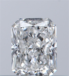 Foto Diamante Natural 0.31 quilates, Radiante , Color F, claridad VVS1 y certificado GIA de