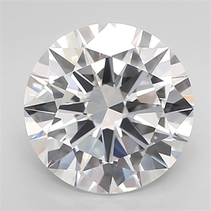 Picture of Lab Grown Diamond 1.05 Carats, Round with Excellent Cut, D Color, VS1 Clarity and Certified by IGI