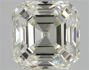 Picture of Natural Diamond 1.70 Carats, Asscher with  Cut, M Color, VS1 Clarity and Certified by GIA
