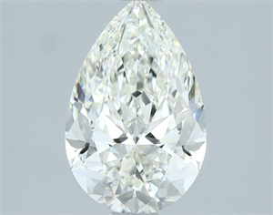 Picture of Natural Diamond 1.50 Carats, Pear with  Cut, I Color, VS1 Clarity and Certified by IGI