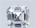 Lab Grown Diamond 2.06 Carats, Asscher with  Cut, F Color, SI1 Clarity and Certified by IGI