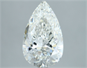 Diamante Natural 3.02 quilates, De pera , Color H, claridad VVS2 y certificado GIA