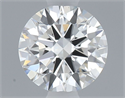 Diamante Natural 0.44 quilates, Redondo , Color F, claridad VS1 y certificado GIA