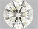 Natural Diamond 1.01 Carats, Round with Very Good Cut, M Color, VVS2 Clarity and Certified by GIA