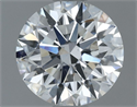Natural Diamond 1.03 Carats, Round with Excellent Cut, F Color, SI1 Clarity and Certified by GIA