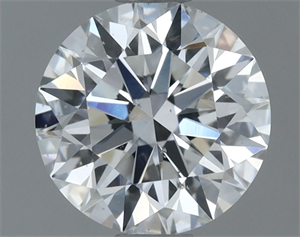 Picture of Natural Diamond 1.03 Carats, Round with Excellent Cut, F Color, SI1 Clarity and Certified by GIA