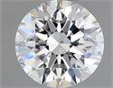 Diamante Natural 0.60 quilates, Redondo , Color F, claridad SI1 y certificado GIA
