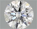 Del inventario de diamantes de laboratorio, 0.97 quilates, Redondo , Color D, claridad VVS2 y certificado IGI