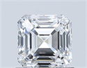 Del inventario de diamantes de laboratorio, 4.01 quilates, Asscher , Color F, claridad VS1 y certificado IGI
