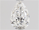 Natural Diamond 0.81 Carats, Pear with  Cut, E Color, VVS2 Clarity and Certified by GIA
