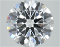 Lab Grown Diamond 1.09 Carats, Round with Ideal Cut, D Color, VS1 Clarity and Certified by IGI
