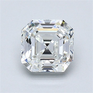 Picture of Natural Diamond 1.01 Carats, Asscher with  Cut, G Color, VS1 Clarity and Certified by GIA
