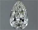Natural Diamond 0.80 Carats, Pear with  Cut, I Color, VVS1 Clarity and Certified by IGI