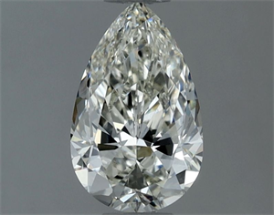Picture of Natural Diamond 0.80 Carats, Pear with  Cut, I Color, VVS1 Clarity and Certified by IGI
