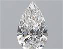 Natural Diamond 1.01 Carats, Pear with  Cut, D Color, VS1 Clarity and Certified by GIA