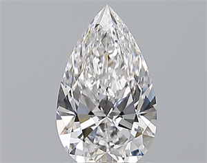 Picture of Natural Diamond 1.01 Carats, Pear with  Cut, D Color, VS1 Clarity and Certified by GIA