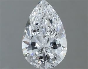 Foto Diamante Natural 1.00 quilates, De pera , Color D, claridad VVS1 y certificado GIA de