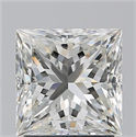 Diamante Natural 2.02 quilates, Princesa , Color J, claridad VS1 y certificado GIA