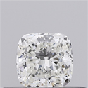 Natural Diamond 0.29 Carats, Cushion with  Cut, H Color, VS1 Clarity and Certified by GIA