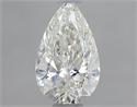 Diamante Natural 0.72 quilates, De pera , Color I, claridad SI2 y certificado GIA