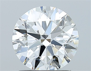 Foto Diamante Natural 1.23 quilates, Redondo , Color G, claridad VVS2 y certificado GIA de