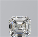 Natural Diamond 1.51 Carats, Asscher with  Cut, I Color, VVS2 Clarity and Certified by GIA