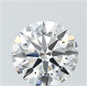 Lab Grown Diamond 3.09 Carats, Round with Ideal Cut, F Color, VVS2 Clarity and Certified by IGI