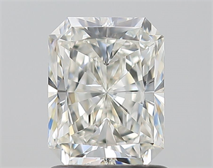 Foto Diamante Natural 1.30 quilates, Radiante , Color J, claridad SI1 y certificado GIA de