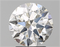 Natural Diamond 2.50 Carats, Round with Excellent Cut, G Color, SI1 Clarity and Certified by GIA