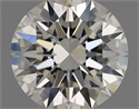 Natural Diamond 0.52 Carats, Round with Very Good Cut, I Color, VVS1 Clarity and Certified by GIA