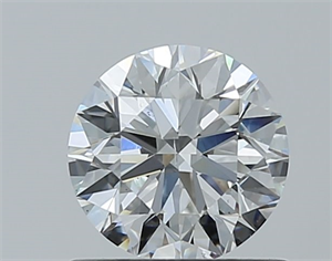 Foto Diamante Natural 0.80 quilates, Redondo , Color F, claridad SI1 y certificado GIA de